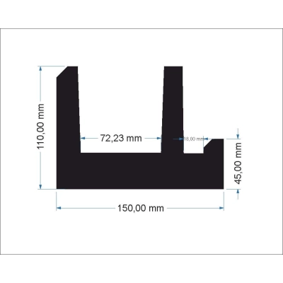 Lichtleiste LED OL-41 - 1,2 Meter Premium